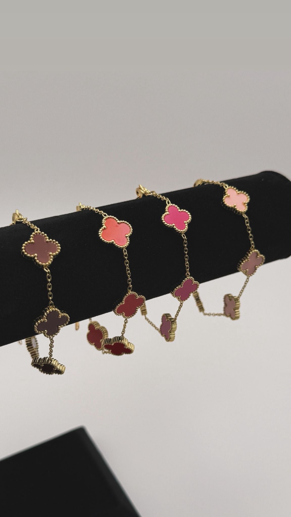 Stainless Steel Clover Bracelet