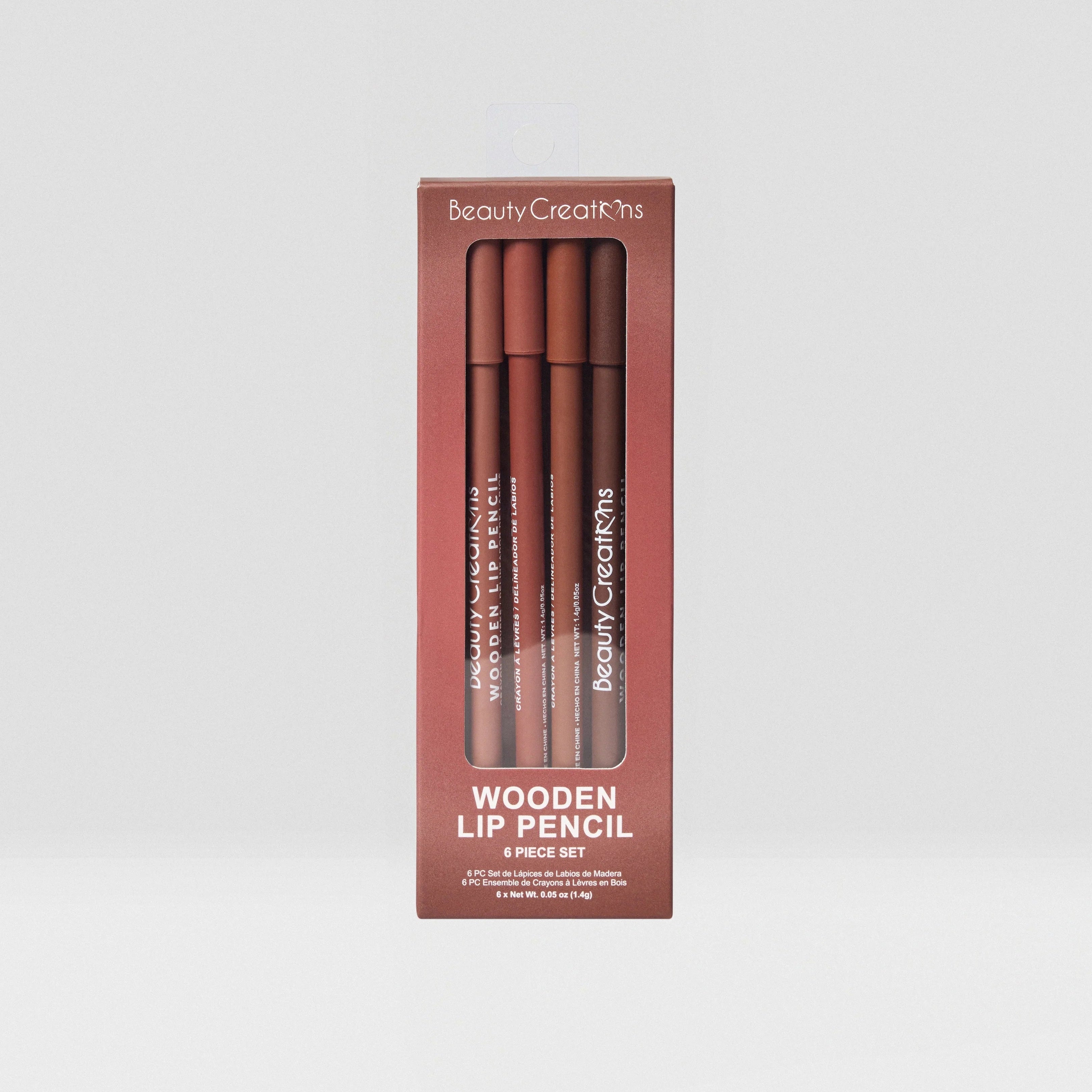 6 Pc Set Lip Liner (Browns)